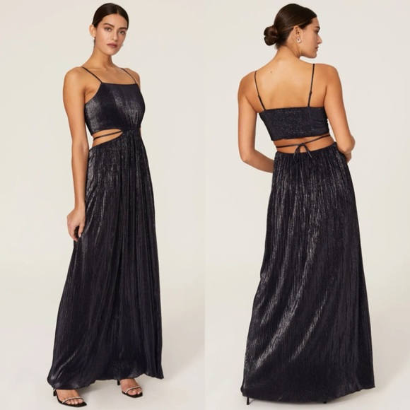 JONATHAN SIMKHAI Daisy Cutout Gown Maxi Dress Size 10 - Picture 1 of 10